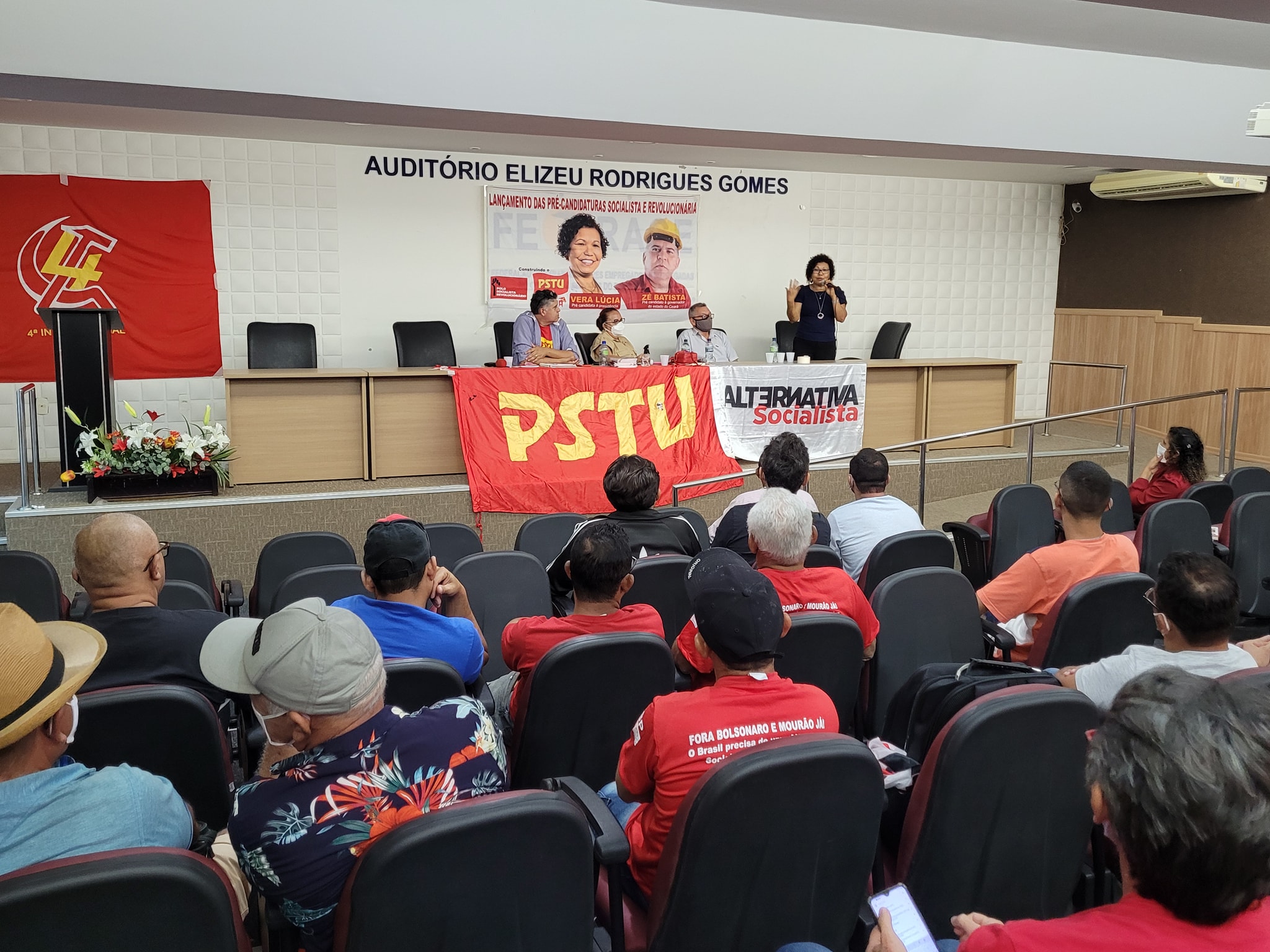 Ceará: Vera participa do lançamento da pré-candidatura de Zé Batista a governador