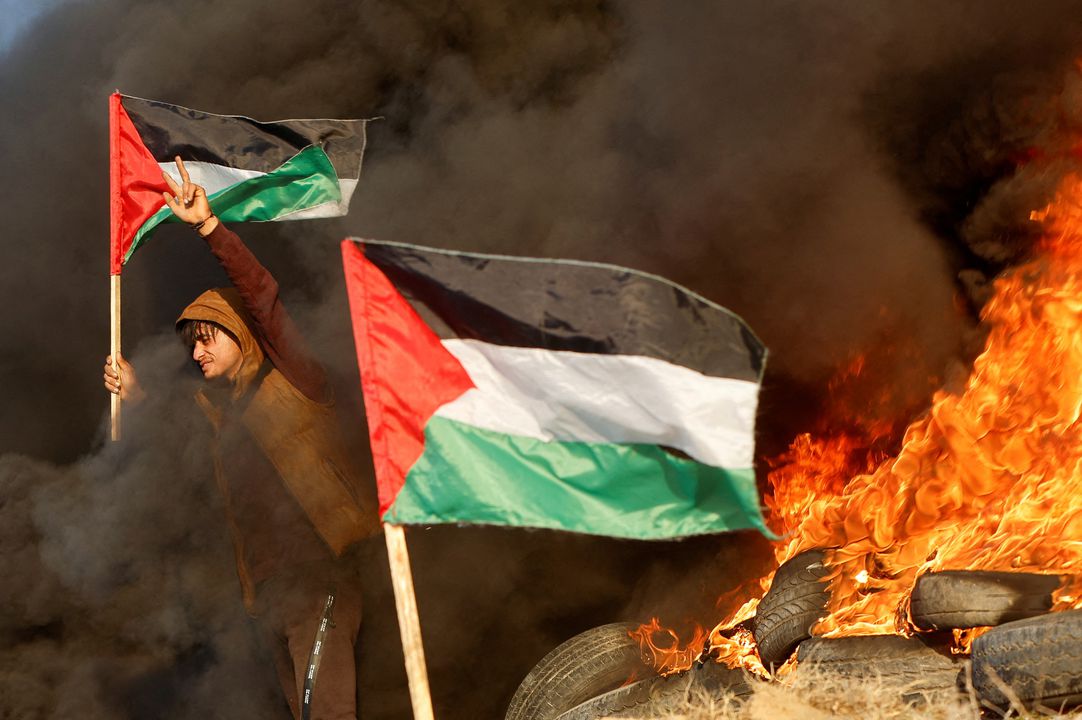 "Com sangue nós escrevemos para a Palestina”
