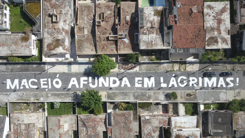 Maceió segue afundando cinco anos após a tragédia da Braskem