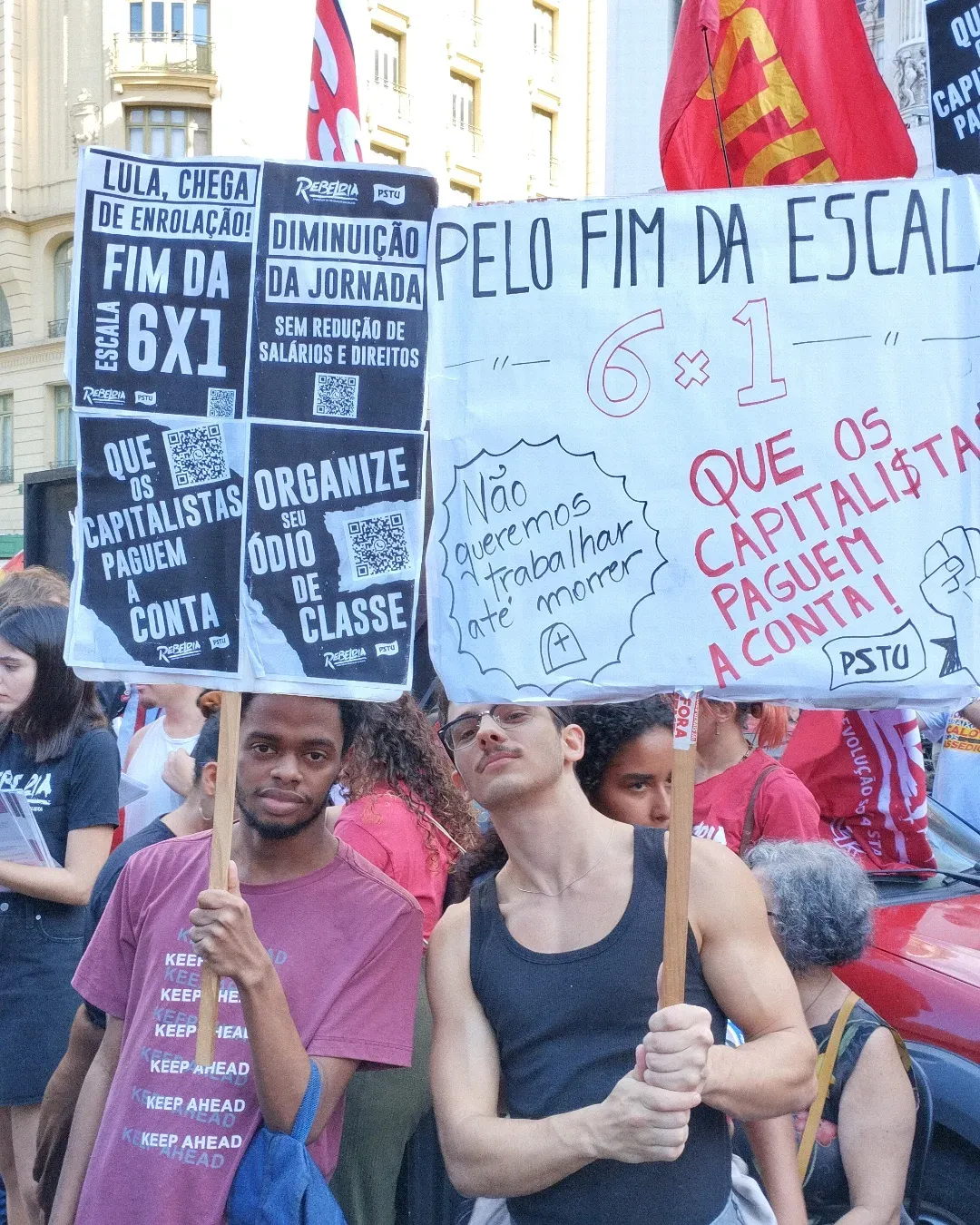 Fim da Escala 6x1 será pautada neste mês: Toda força na luta da nossa classe para impedir qualquer armadilha