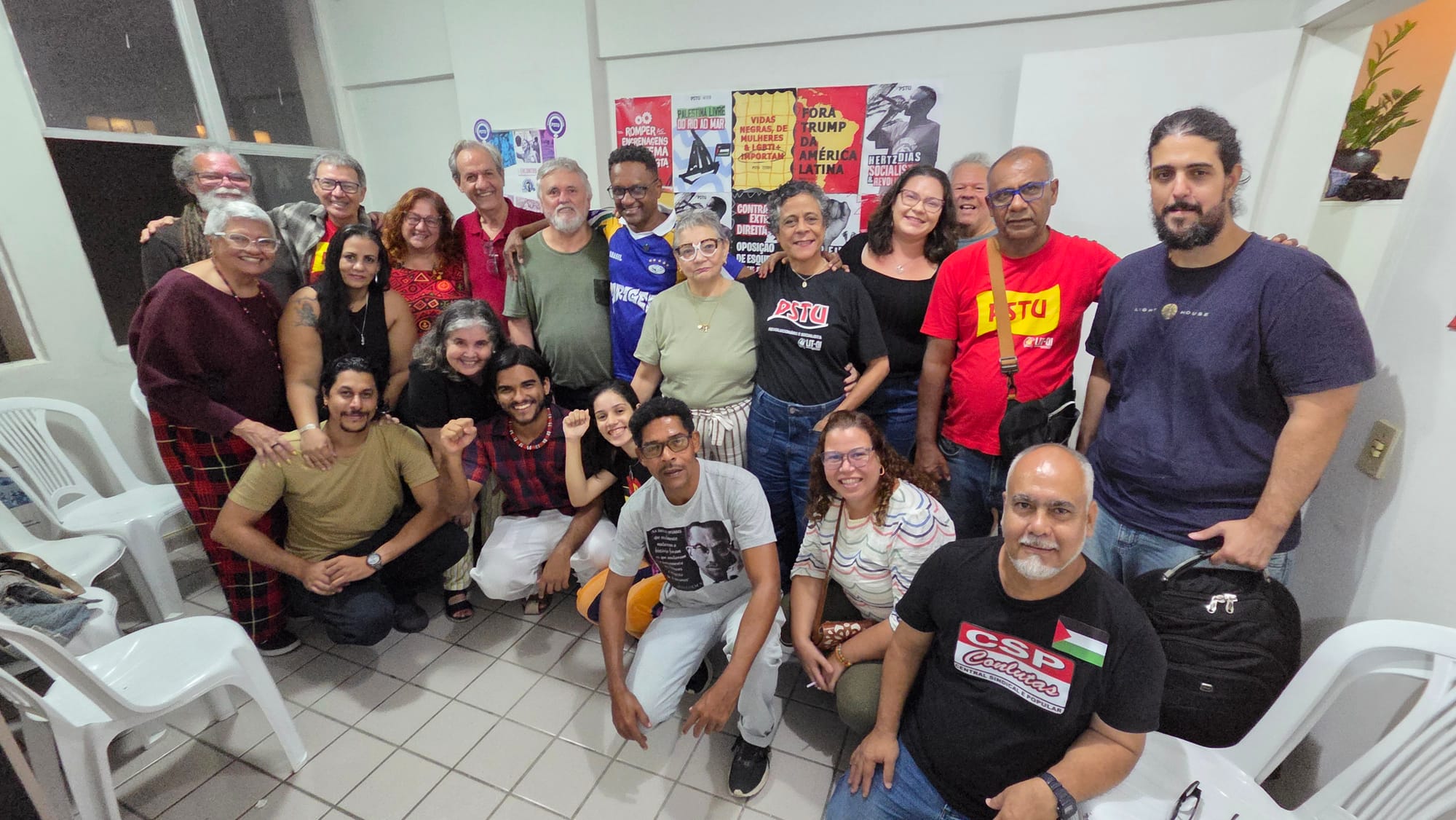 Em Recife, Hertz participa do lançamento das pré-candidaturas do PSTU