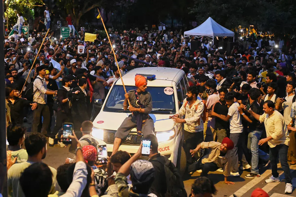 A rebelião da juventude indiana