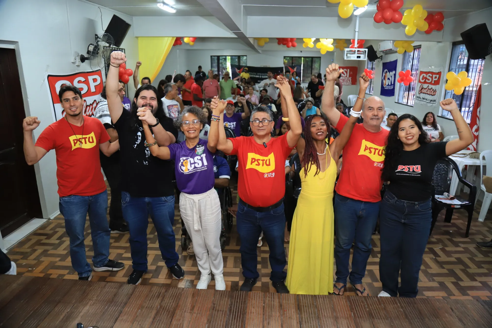 Pará: PSTU confirma Cleber Rabelo como candidato a governador e Well Macêdo à vice-governadora
