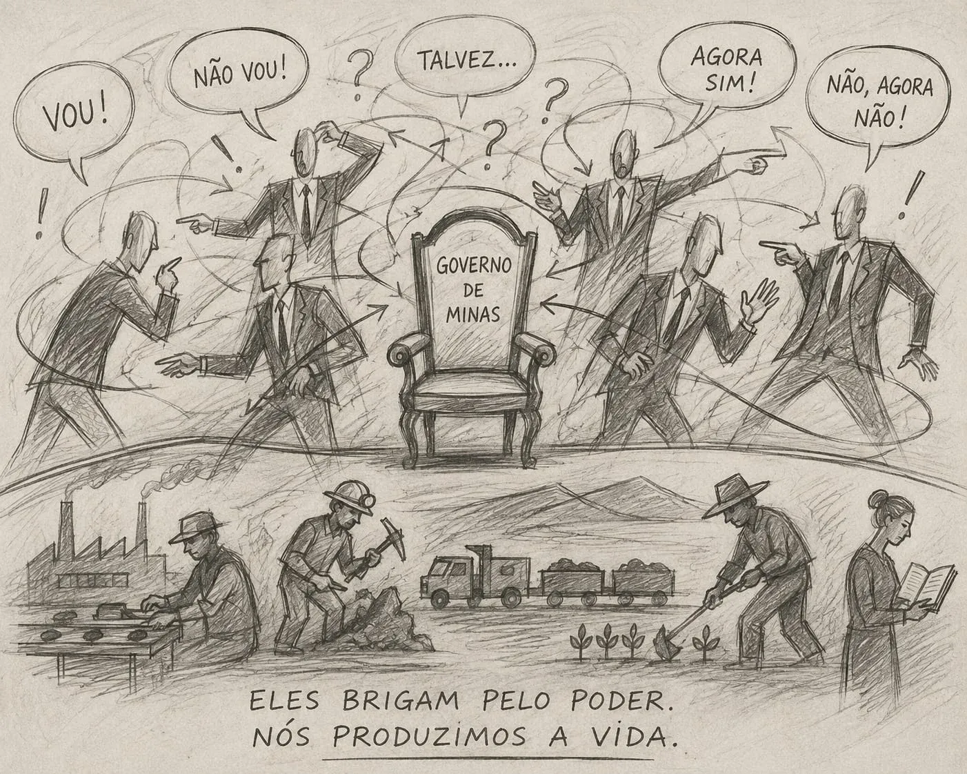 A crise política mineira em foco