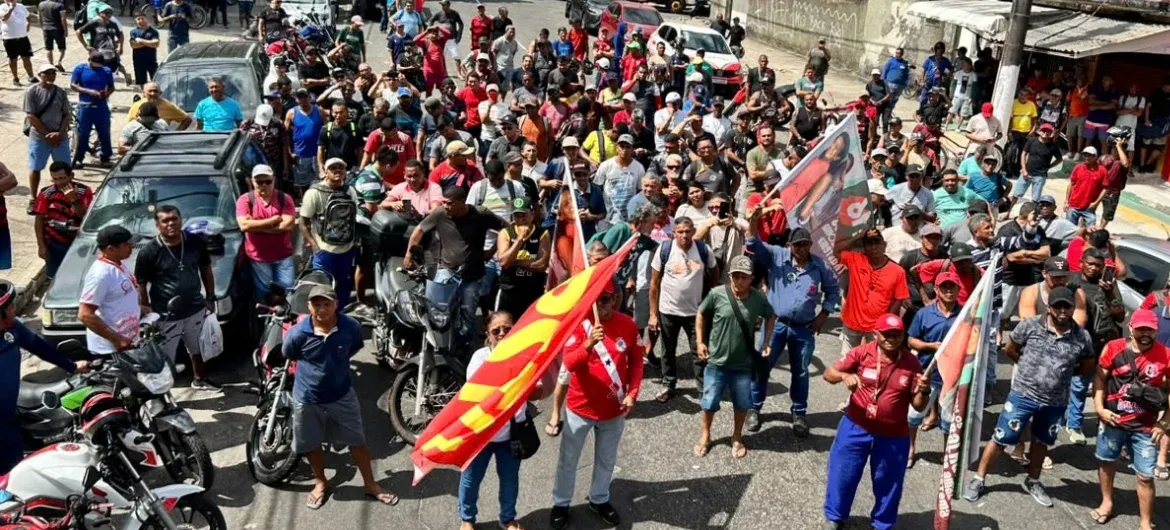 Operários e operárias da construção civil de Belém conquistam avanços e encerram greve após quatro dias de luta