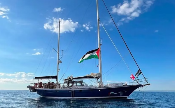 Flotilha internacional de solidariedade à Palestina parte rumo à Gaza