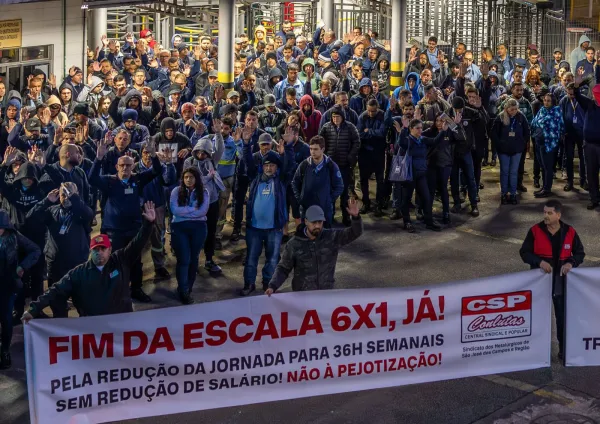 Metalúrgicos de São José dos Campos intensificam campanha pelo fim da escala 6x1