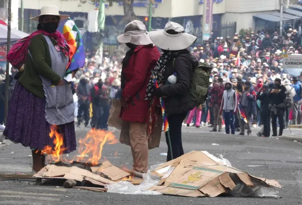 As jornadas de maio na Bolívia