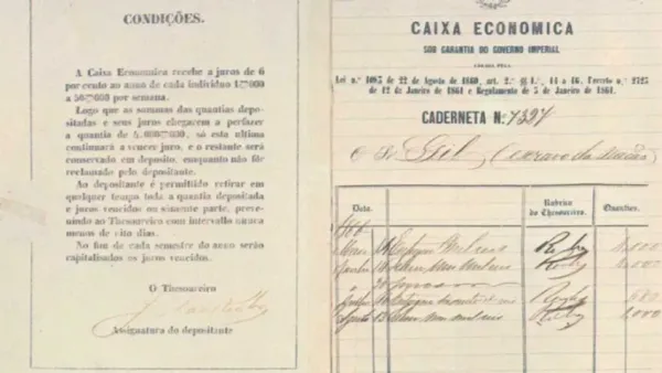 Poupança dos Escravos: Caixa Econômica Federal promove apagamento histórico da população negra escravizada