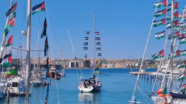 Flotilha Global Sumud parte da Turquia rumo a Gaza