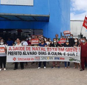 RN: PSTU apoia a greve da saúde de Natal